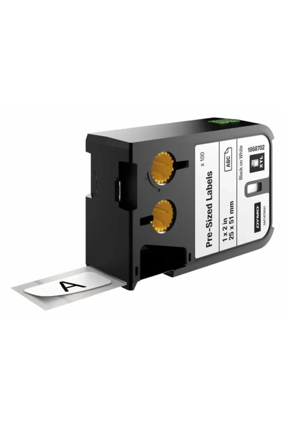 Xtl Sabit Polyester Yedek Kesintisiz Etiket Düz Yüzey 9mm X 9,1 M