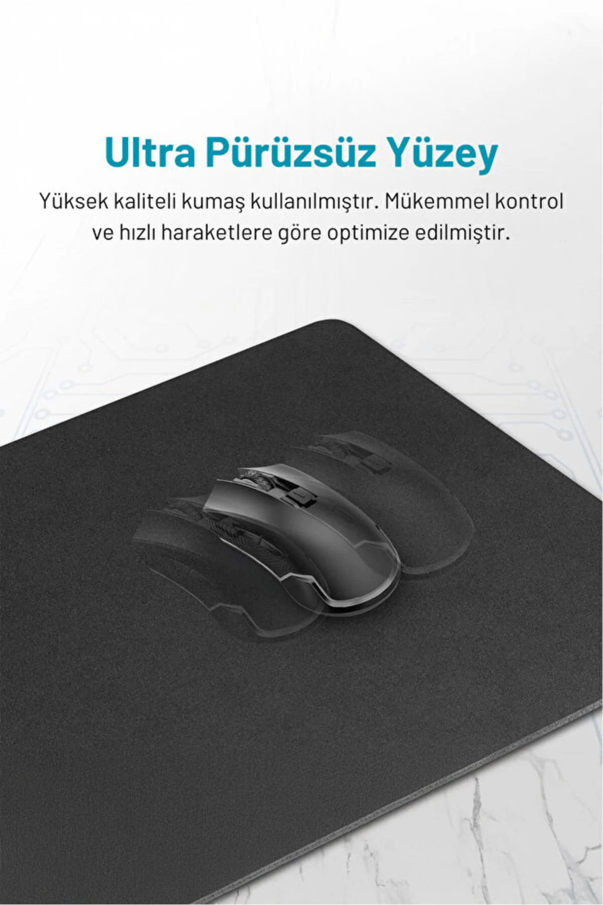 Xtreme 30x25 Professionel Dikişsiz Mouse Pad Gaming, Ofis, Oyuncu Mouse Pad, Siyah Xtreme 30x25 Professionel Dikişsiz Mouse Pad Gaming, Ofis, Oyuncu Mouse Pad, Siyah
