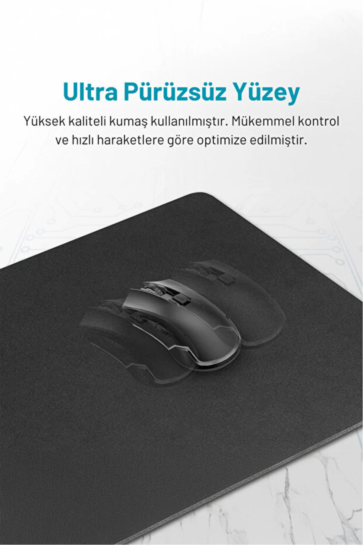 Xtreme 35x28 Professionel Dikişsiz Mouse Pad Gaming, Ofis, Oyuncu Mouse Pad, Siyah Xtreme 35x28 Professionel Dikişsiz Mouse Pad Gaming, Ofis, Oyuncu Mouse Pad, Siyah