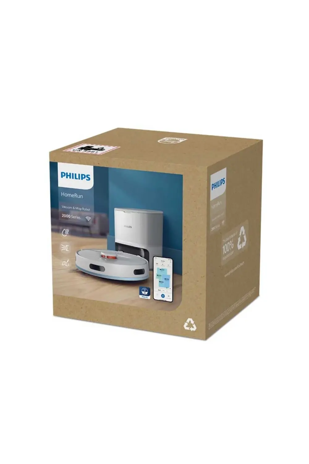 XU2100/25 2000 serisi Robot Süpürge 6000 PA Emiş Gücü