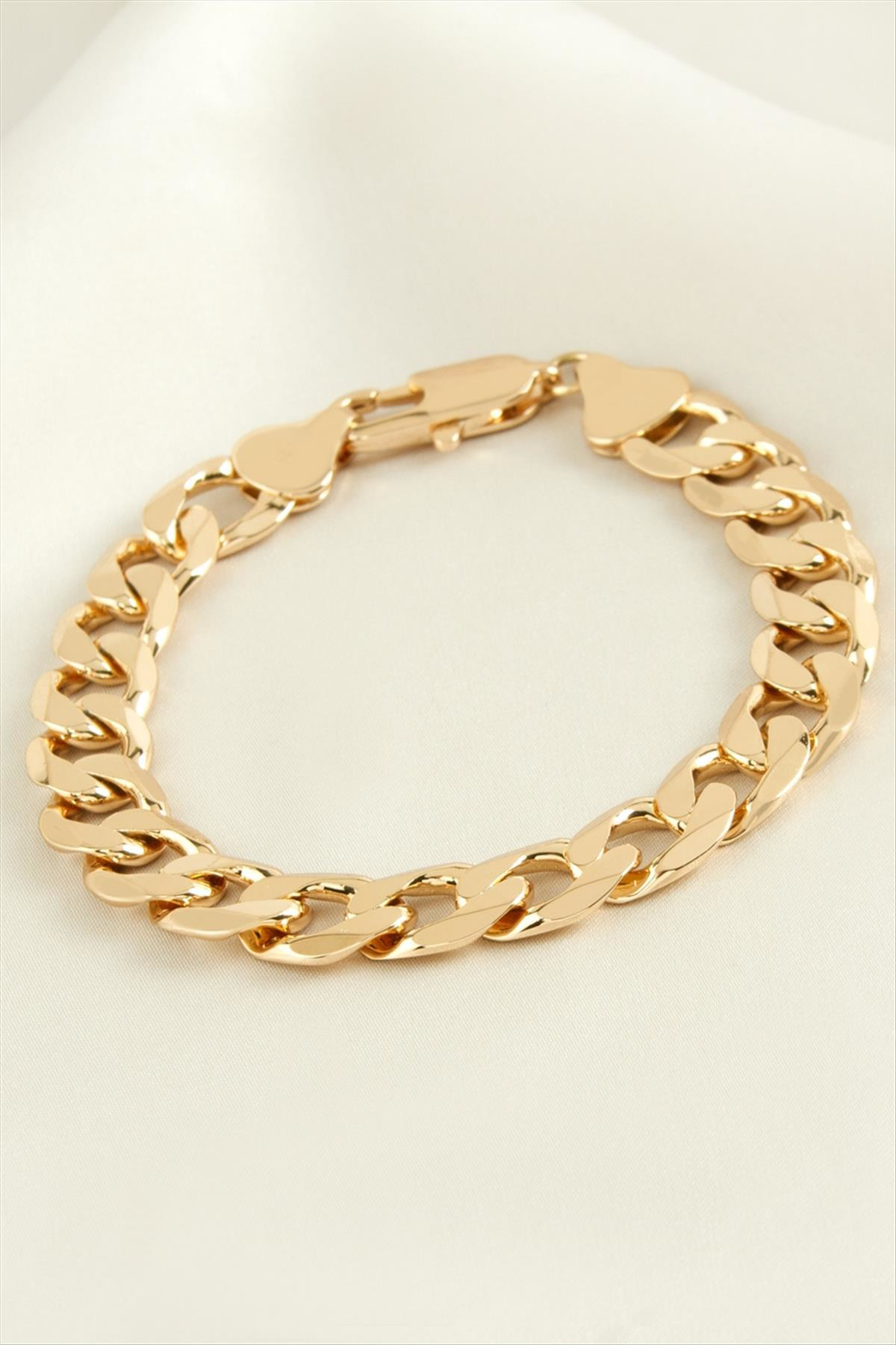 Xuping Düz Zincir Lüks Çelik Bileklik