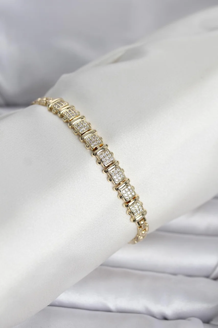 Xuping Model Zirkon Taşlı Gold Renk Kadın Bileklik - Lisinya Diğer Fiyatı, Yorumları ve Özellikleri