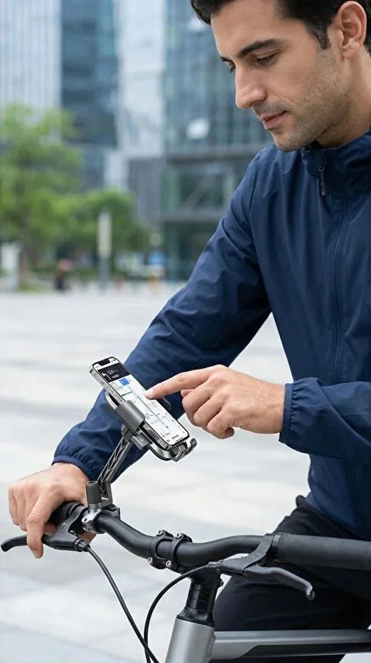 XY-089 Motosiklet ve Bisiklet Ayna Bağlantılı Telefon Tutucu – Sarsıntısız Navigasyon XY-089 Motosiklet ve Bisiklet Ayna Bağlantılı Telefon Tutucu – Sarsıntısız Navigasyon