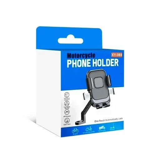 XY-089 Motosiklet ve Bisiklet Ayna Bağlantılı Telefon Tutucu – Sarsıntısız Navigasyon XY-089 Motosiklet ve Bisiklet Ayna Bağlantılı Telefon Tutucu – Sarsıntısız Navigasyon