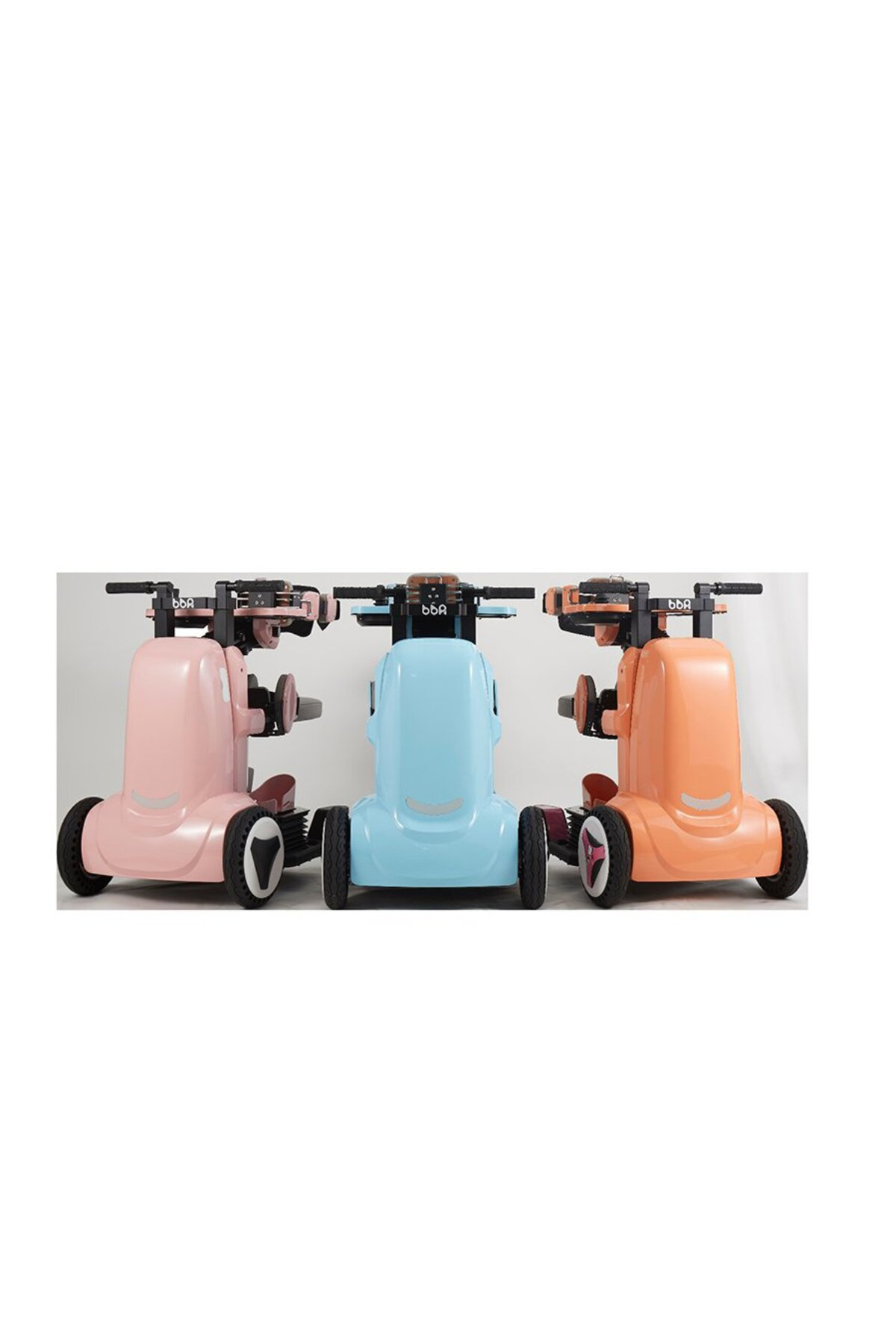 Masmel Xz-Droid P Robooter Pediatrik Akülü Tekerlekli Sandalye Pembe Ren