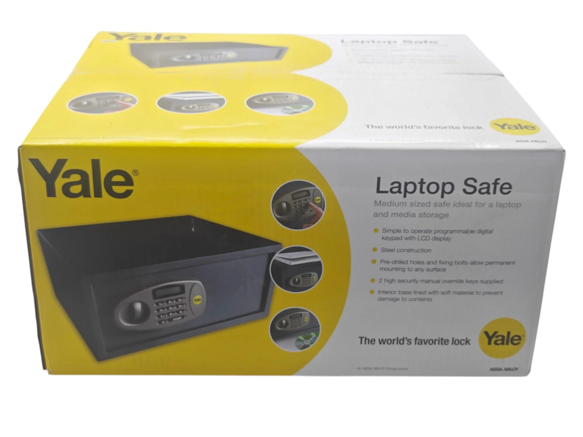 Y-LTS0000   Yale LCD Ekranlı Laptop Para Kasası