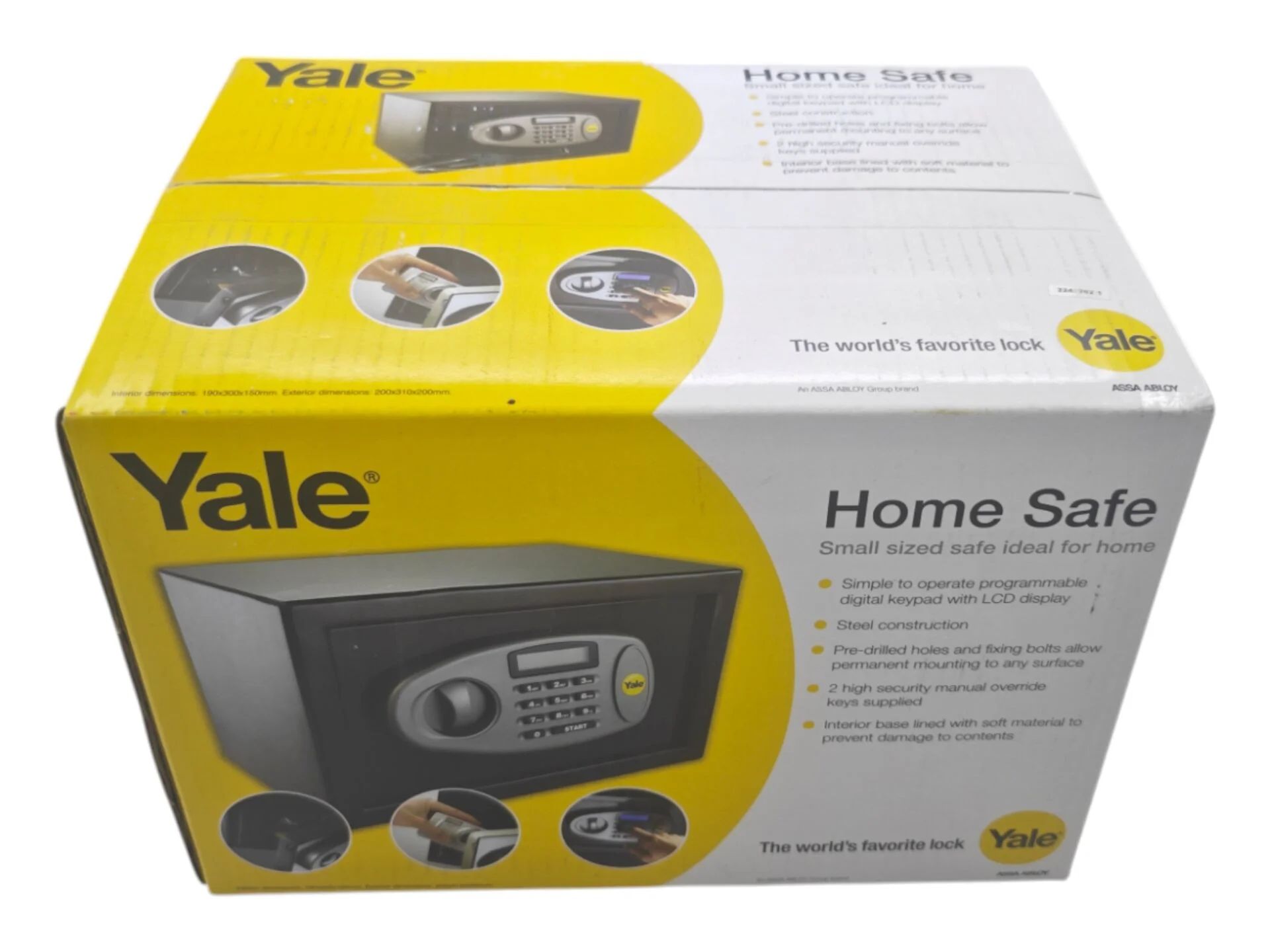Y-SS0000NFP Yale LCD Ekranlı Home Para Kasası Y-SS0000NFP Yale LCD Ekranlı Home Para Kasası