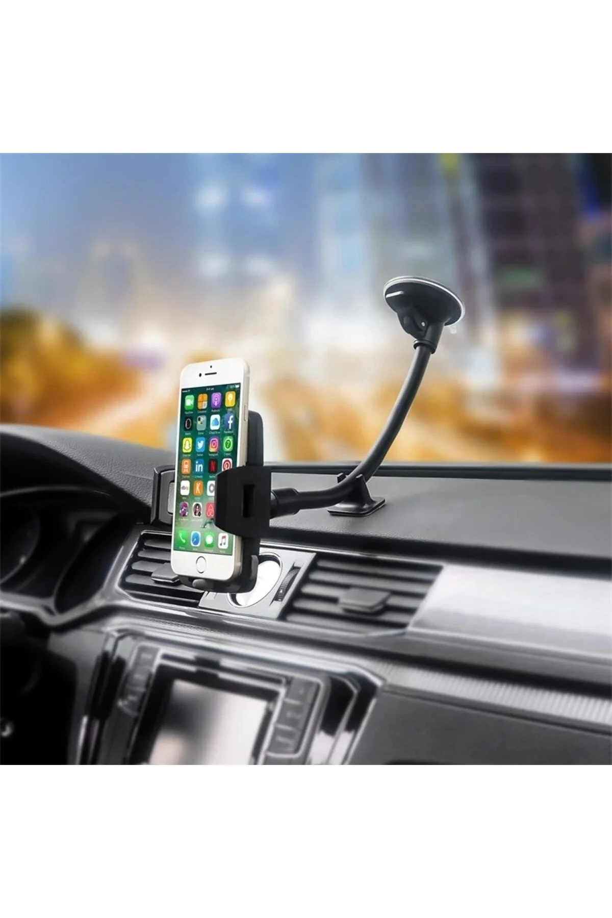 Y07-r Araç Içi Torpido Ve Havalandırma Için Telefon Tutucu Premiu