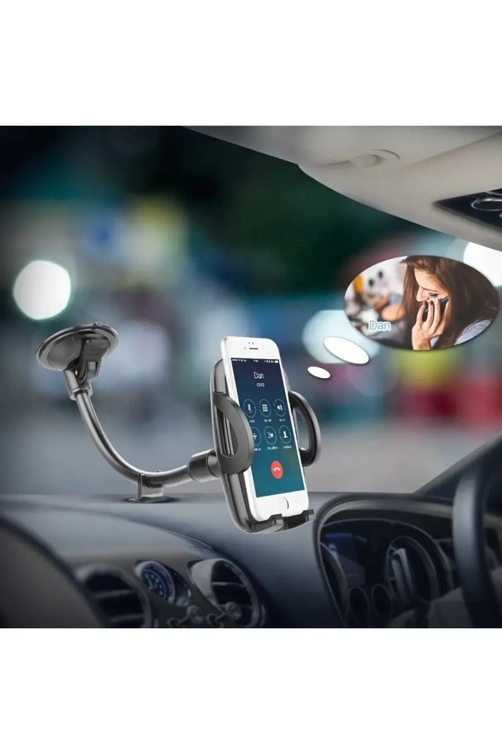 Y07-r Araç Içi Torpido Ve Havalandırma Için Telefon Tutucu Premiu