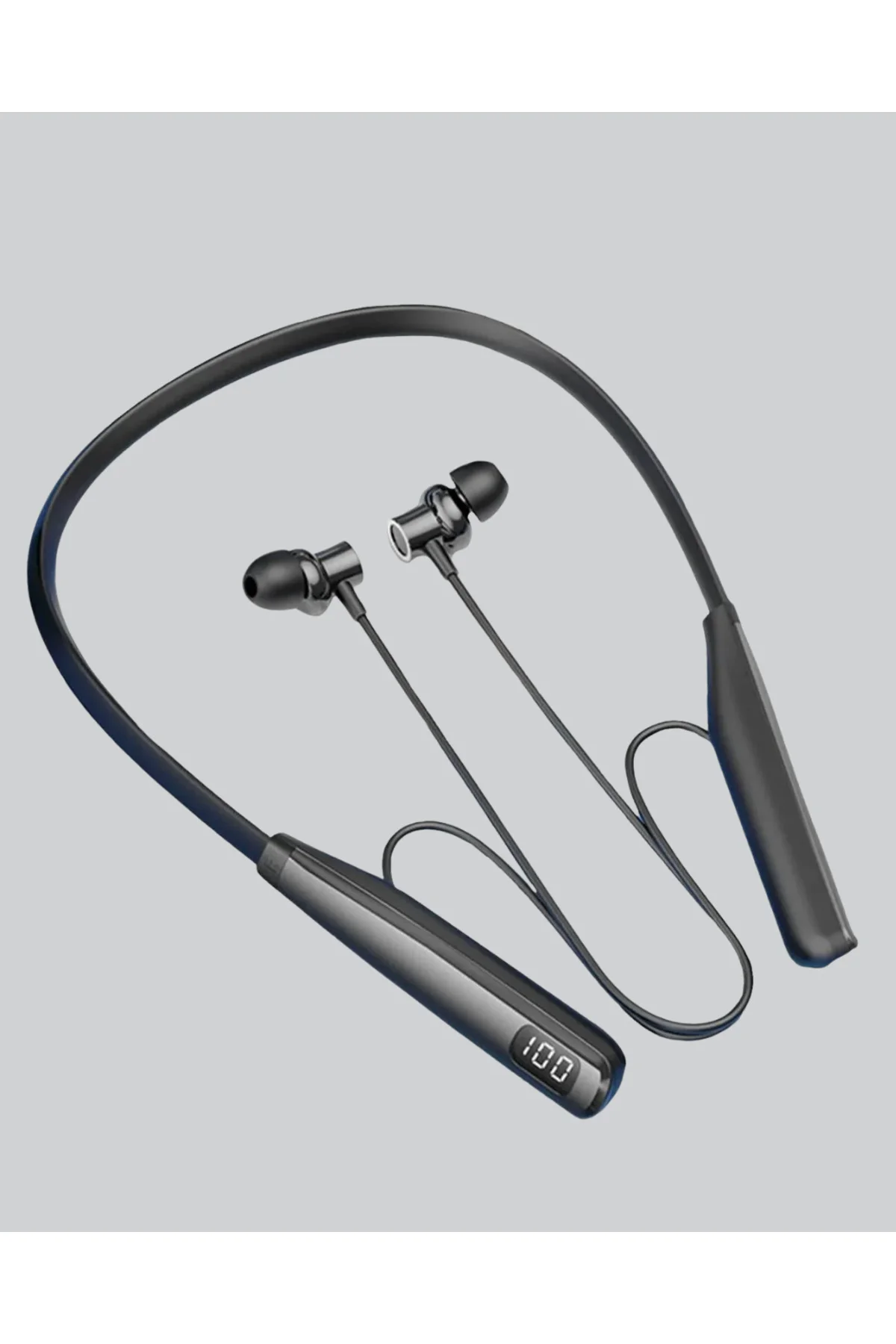 Y12 Bluetooth Boyun Bantlı Kulaklık – 100 Saat Pil, Bluetooth 5.3, Dokunmatik Kontrol