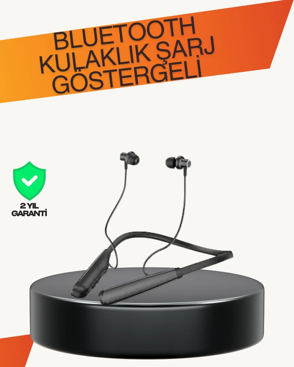 Y12 Bluetooth Kablosuz Kulaklık – LCD Pil Ekranı Kompozit Diyafram Dokunmatik Panel