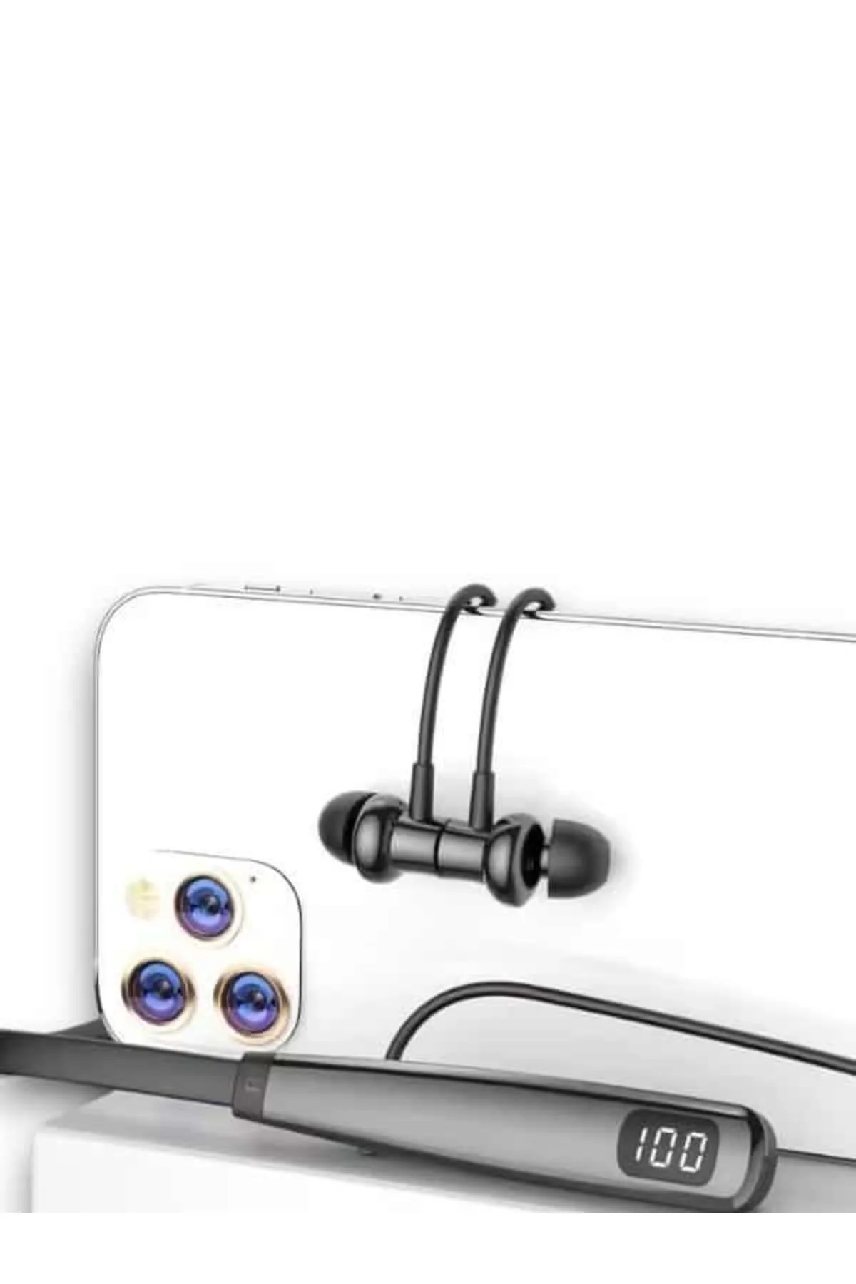 Y12 KABLOLU KULAKİÇİ SİLİKONLU BLUETOOTH KULAKLIK