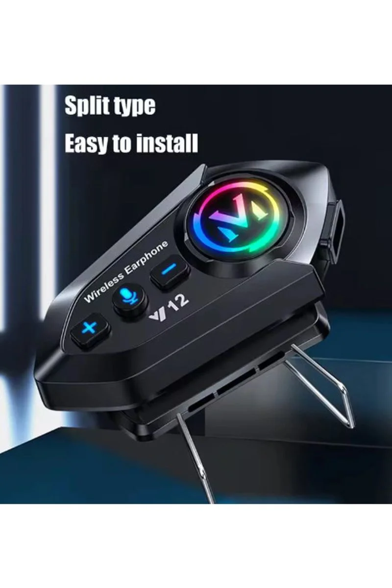 Y12 RGB Modlu Bluetooth 5.3 Motor Kask Kulaklık – Su Geçirmez Intercom Fiyatı, Yorumları ve Özellikleri