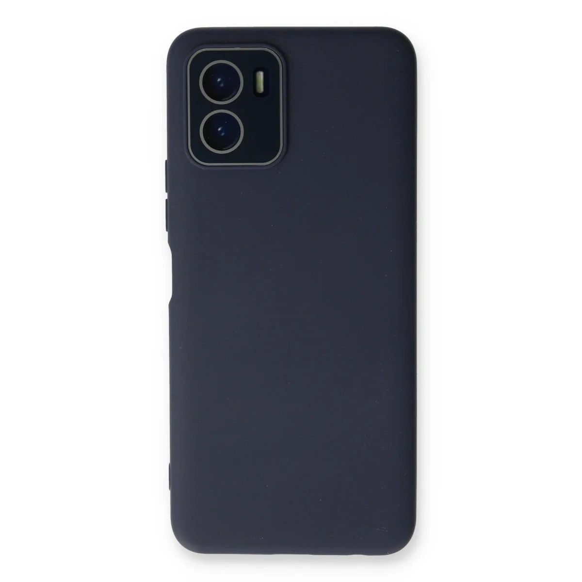 Y15S Lansman Glass Kılıf - TPU Yumuşak Kılıf (Lacivert) - Telefon Kılıfı