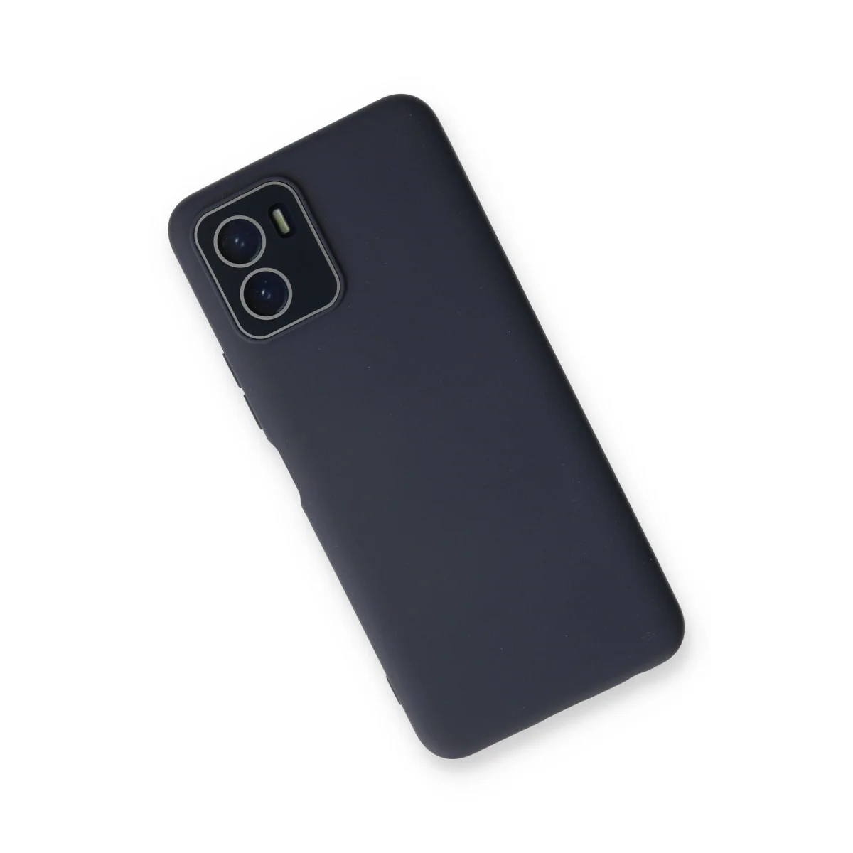 Y15S Lansman Glass Kılıf - TPU Yumuşak Kılıf (Lacivert) - Telefon Kılıfı