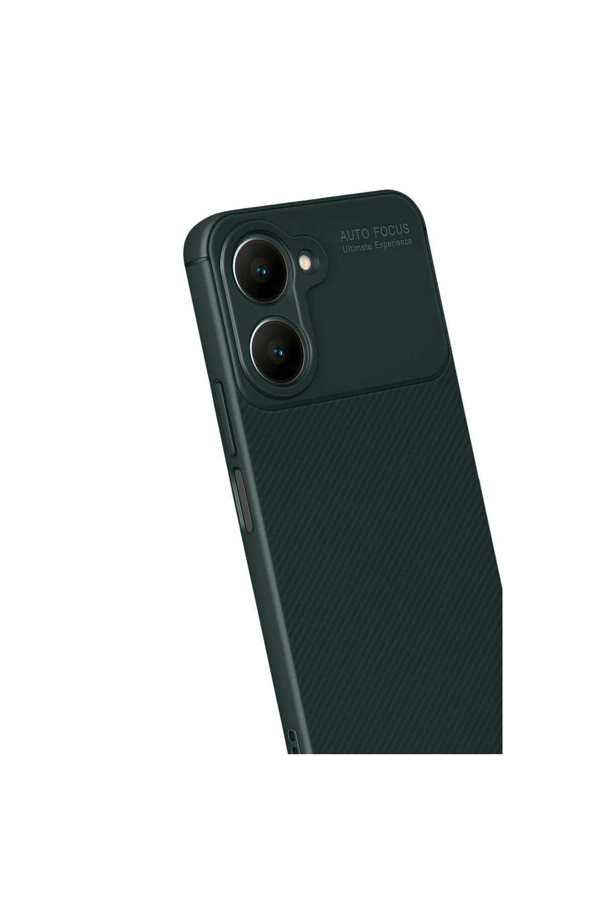 Y18 Kılıf Auto Focus Karbon Kapak - Koyu Yeşil