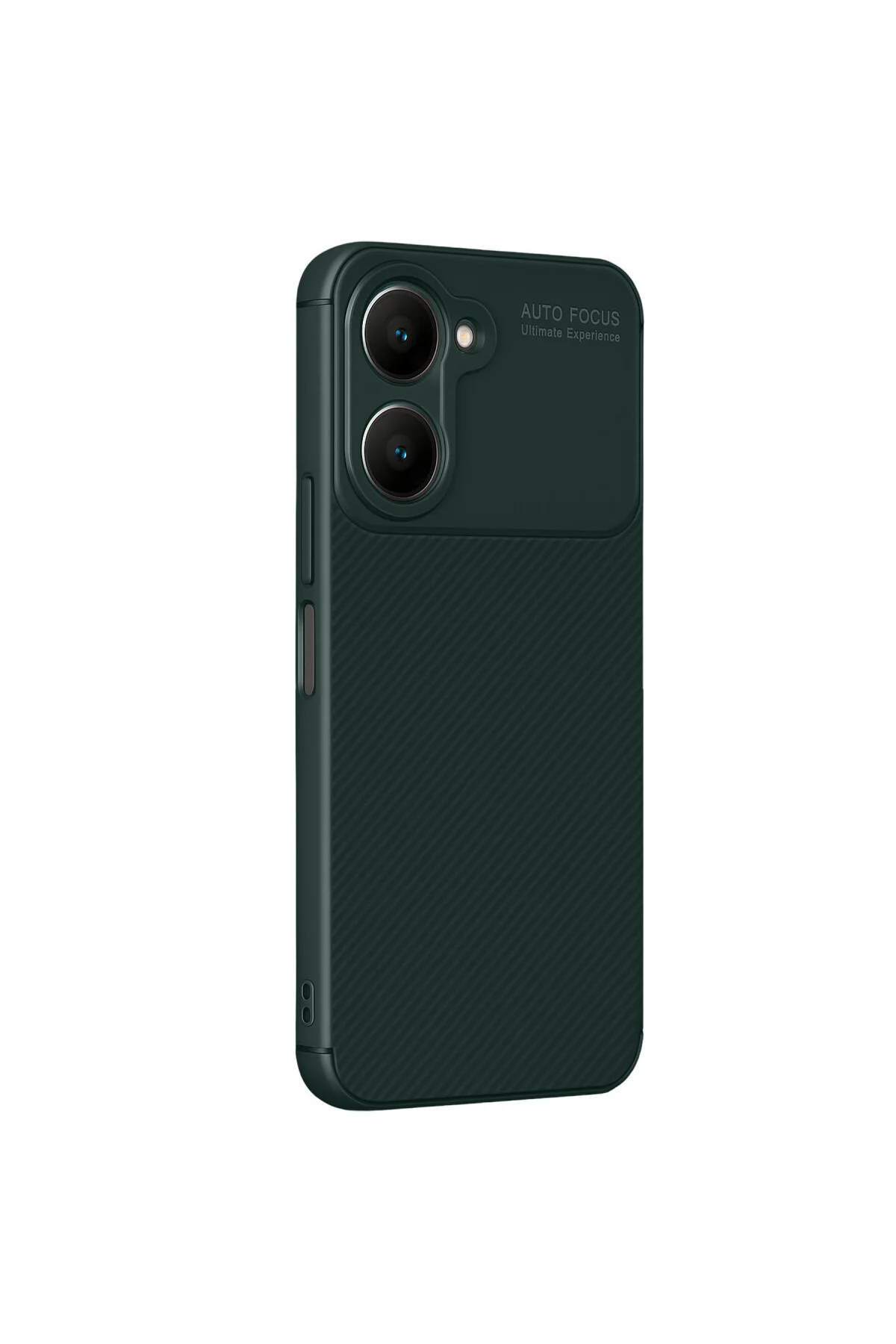 Y18 Kılıf Auto Focus Karbon Kapak - Koyu Yeşil