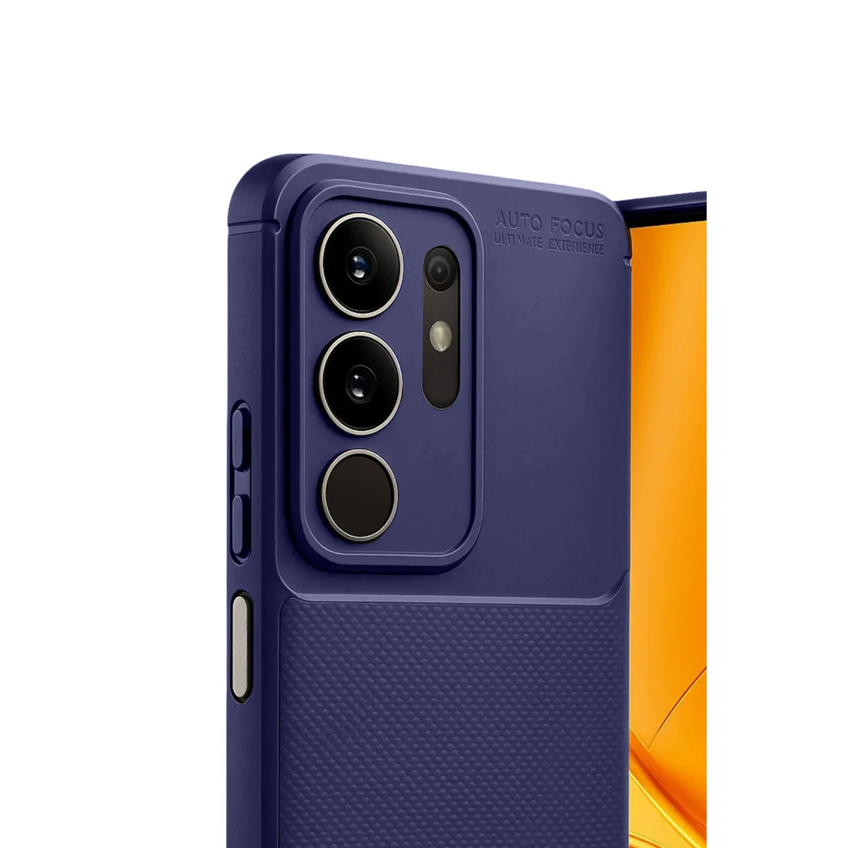 Y29 4G Auto Focus Karbon Fiber Kılıf - Lacivert