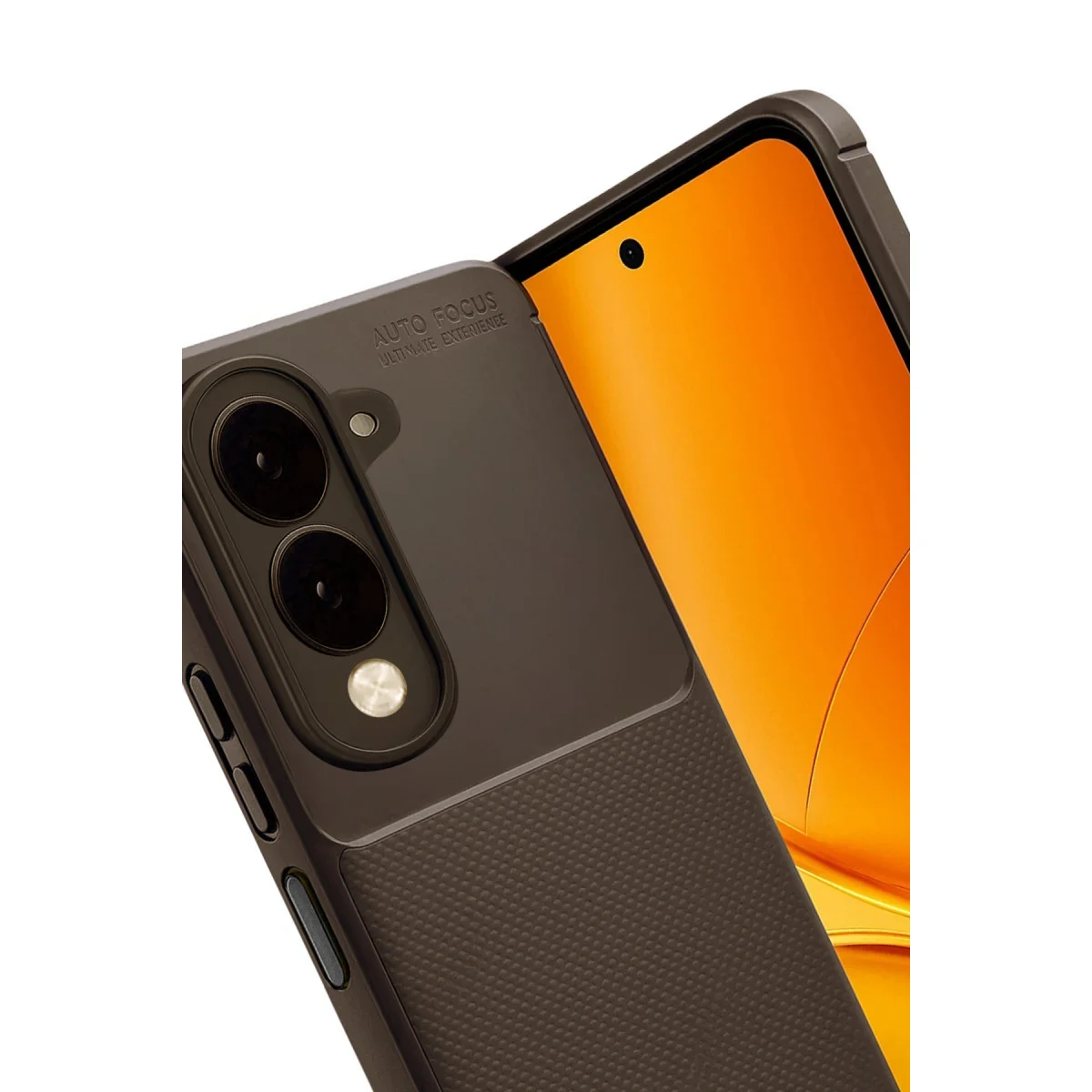 Y29S Auto Focus Karbon Kapak - Kahverengi Cep Telefonu Kılıfı Fiyatı, Yorumları ve Özellikleri