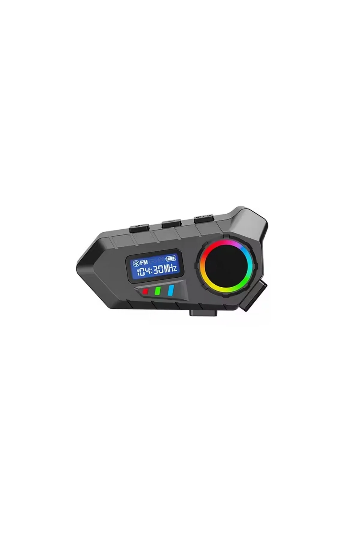 Y30 Kask Kulaklık Bluetooth Motosiklet Kulaklık Rgb Radyolu Inter