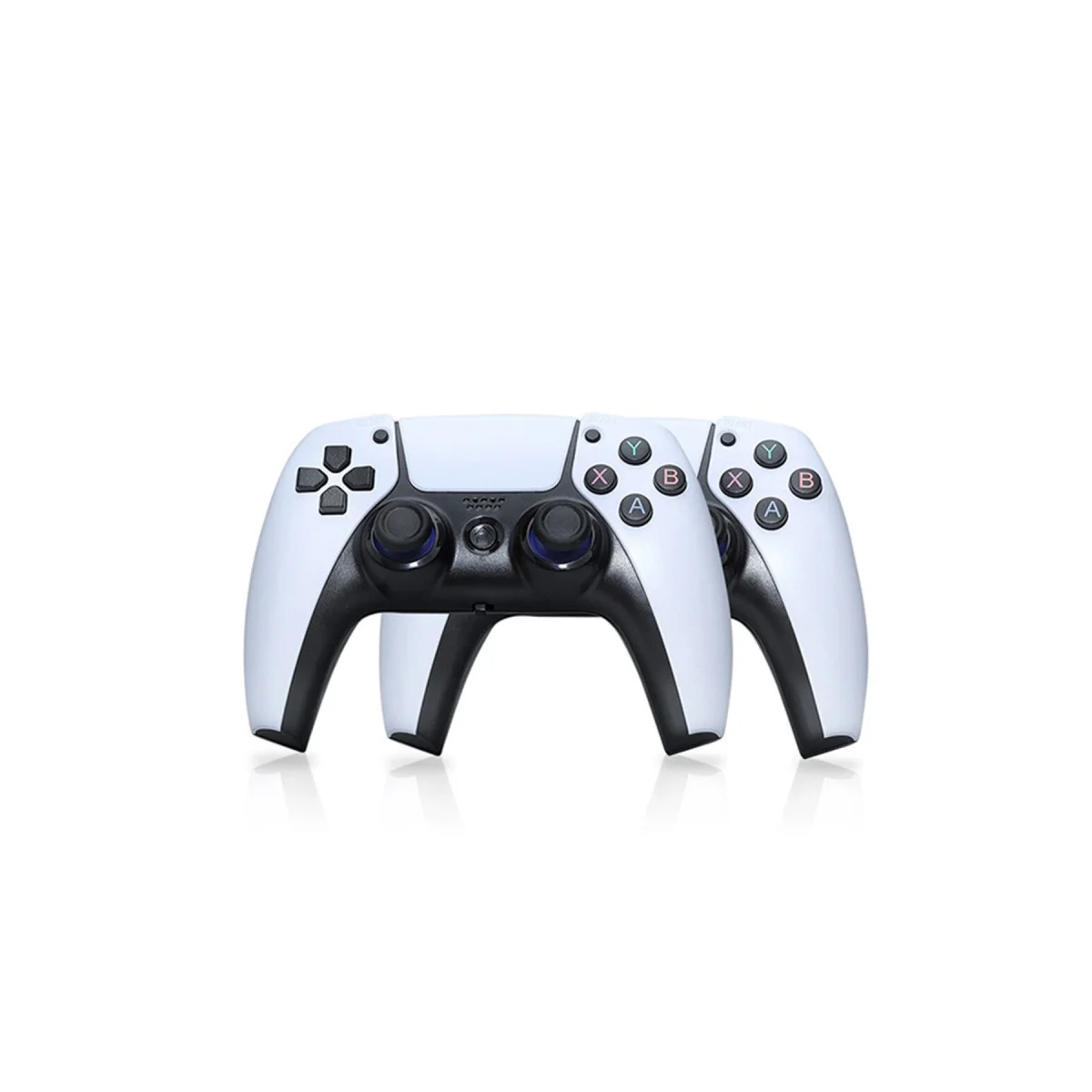 Y5 64GB Android Dual Pad 4K Game Stick Beyaz - Retro Oyun TV Çubuğu ve Denetleyici