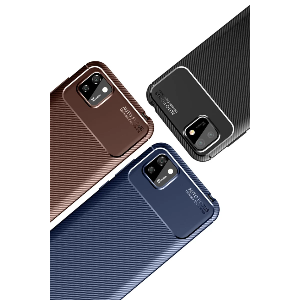 Y5P Auto Focus Karbon Fiber Kılıf - Lacivert: En İyi Koruma ve Stil