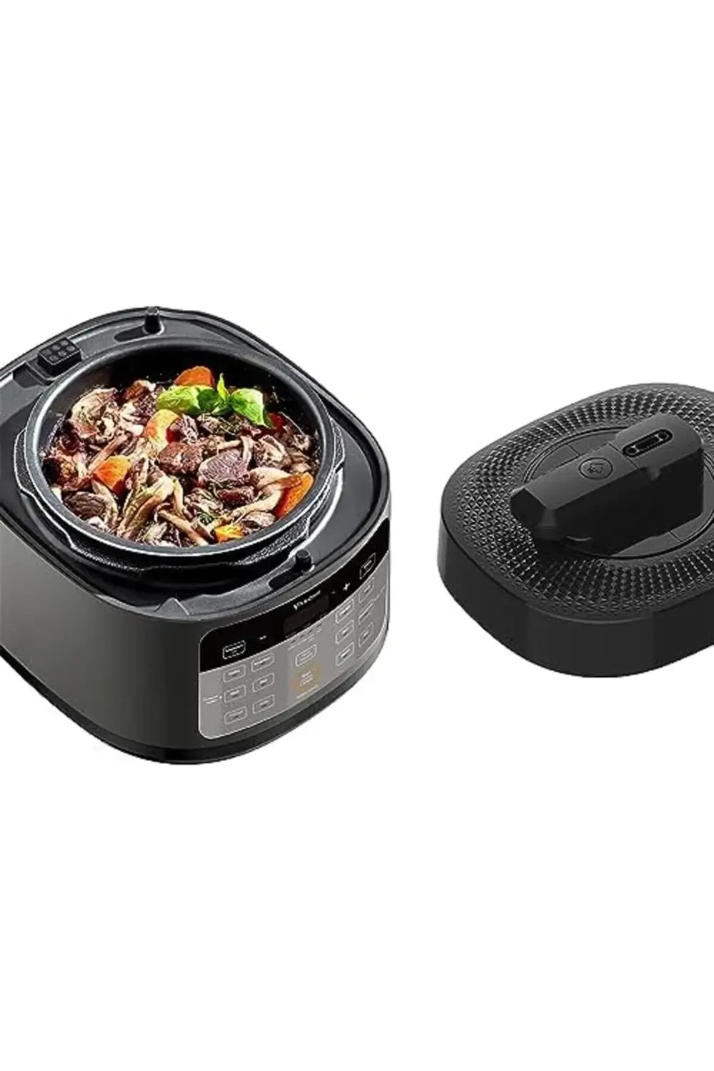 Y85 Multi 2 si 1 Arada Airfryer Fritöz ve Elektrikli Düdüklü Tenc