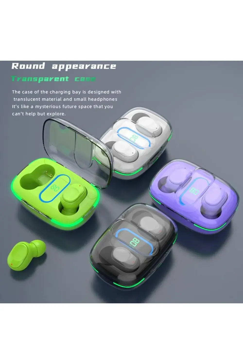 Y90 Şarj Göstergeli Tws Kulaklık Bluetooth Kablosuz Kulakiçi Kula