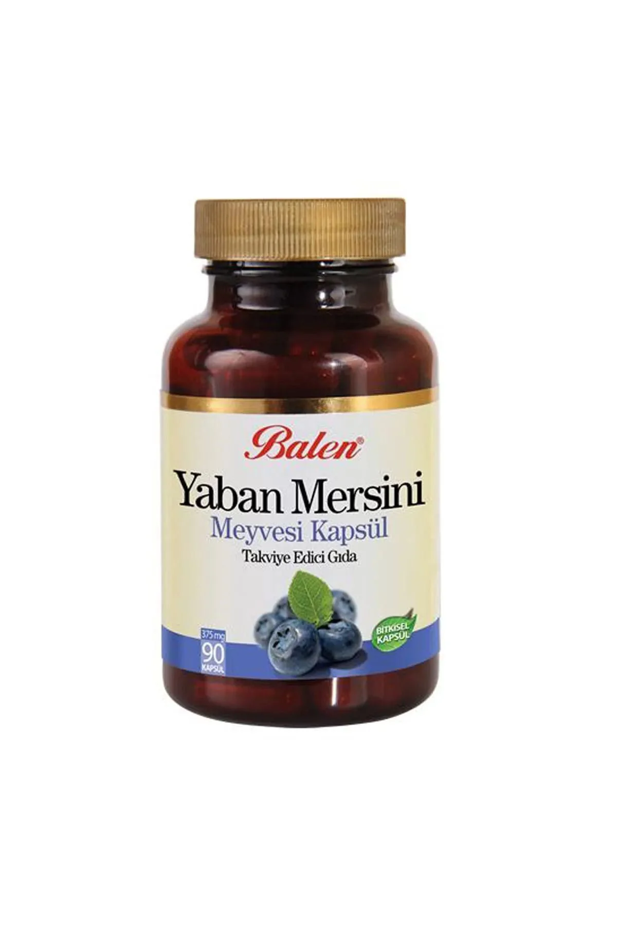 Yaban Mersini Mey. Ekst. Kapsül Bilberi 375 Mg  90 Kapsül Balen