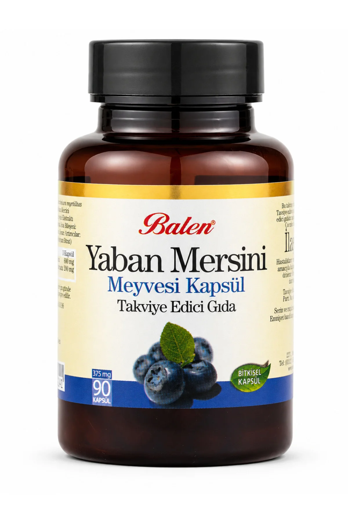 Yaban Mersini Meyvesi Kapsül