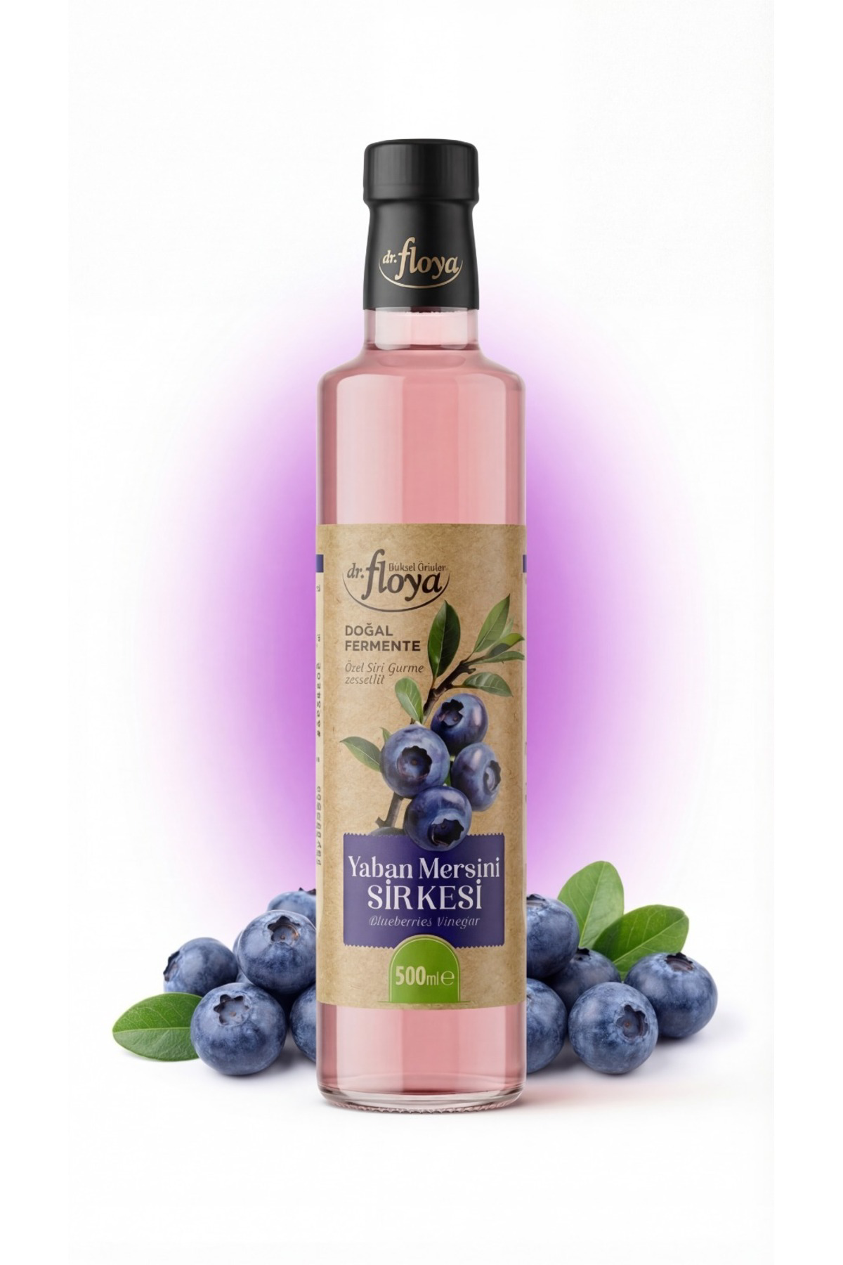 Yaban Mersini Sirkesi 500 ML BLUEBERRY VINEGAR
