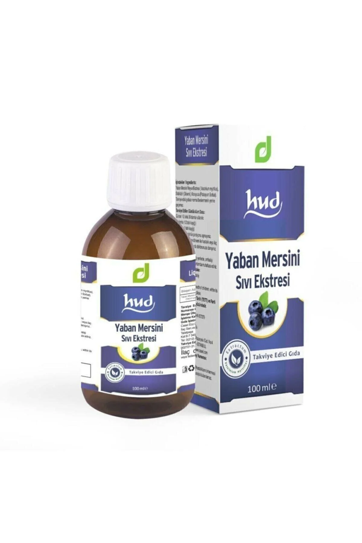 Yaban Mersini Sıvı Ekstresi 100ml