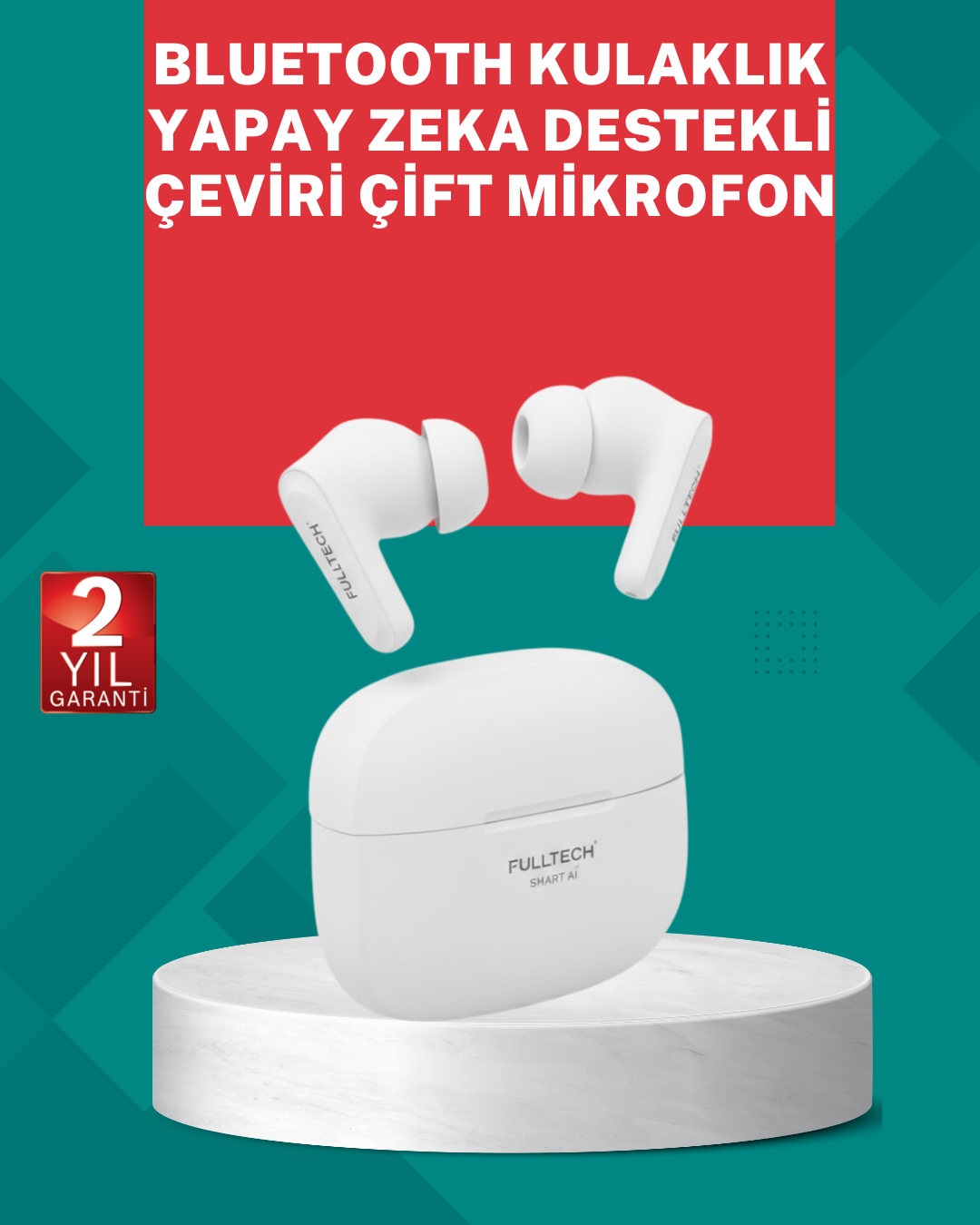 Yabancı Diller İçin Anında Çeviri Yapan Bluetooth Kulaklık
