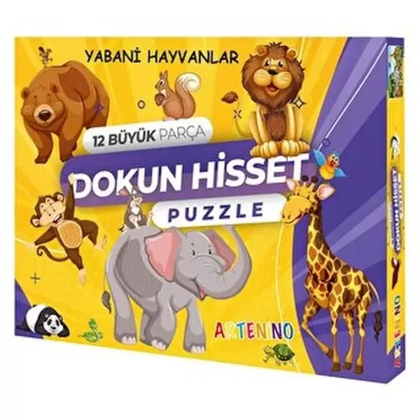Yabani Hayvanlar - Dokun Ve Hisset Puzzle Fiyatı, Yorumları ve Özellikleri