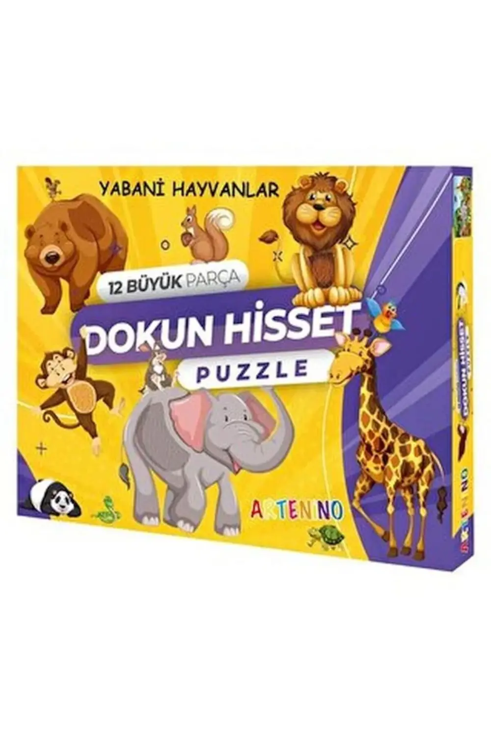 Yabani Hayvanlar - Dokun Ve Hisset Puzzle