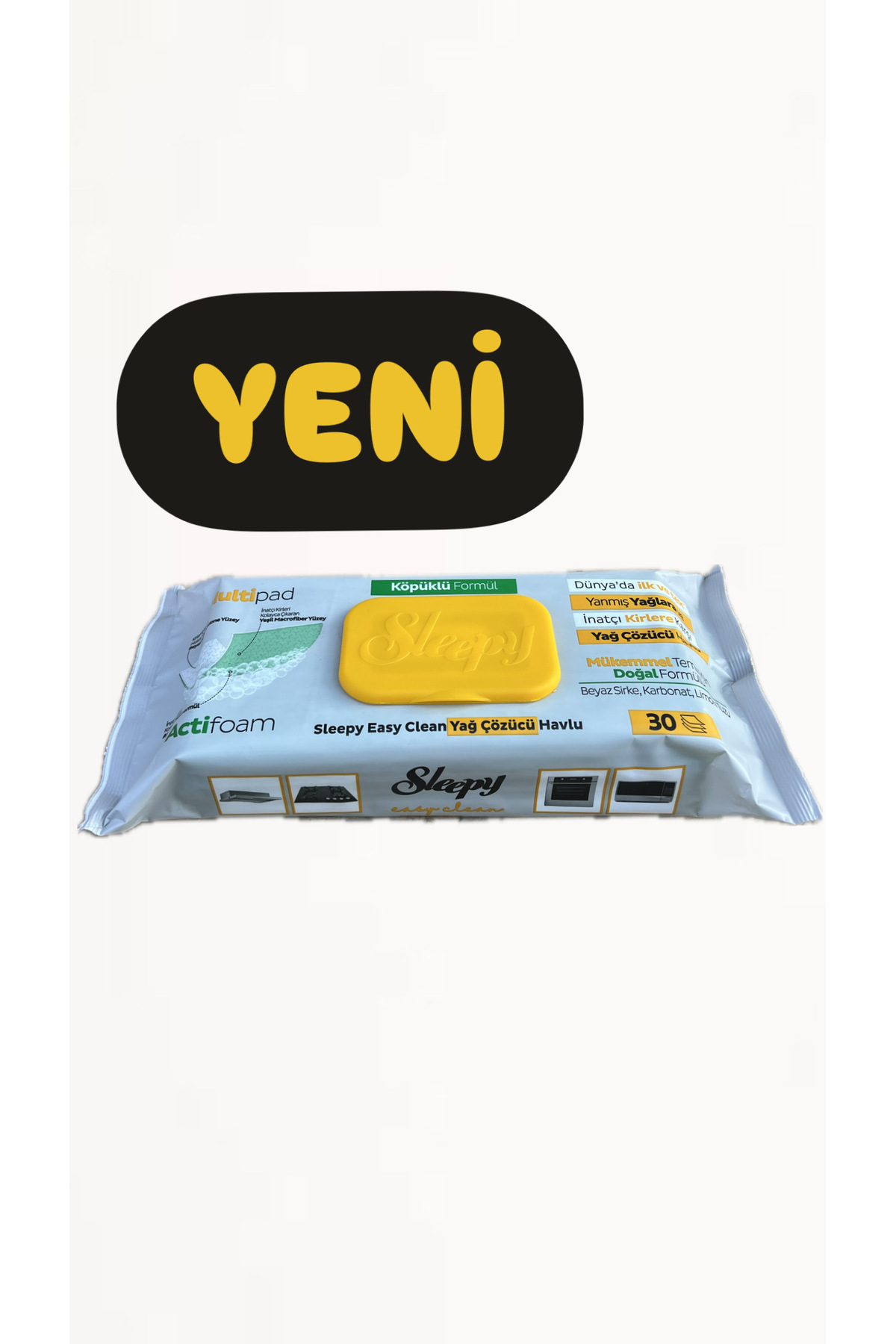 yağ çözücü ıslak havlu