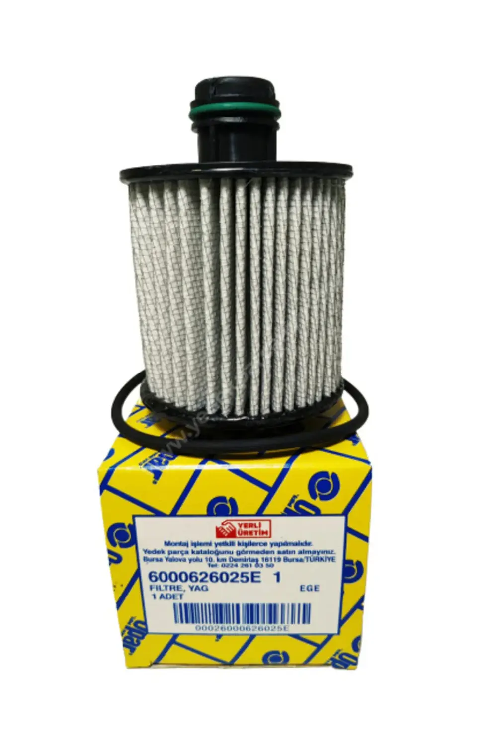 YAĞ FİLTRESİ - 6000626025E metal orjınal fıltre