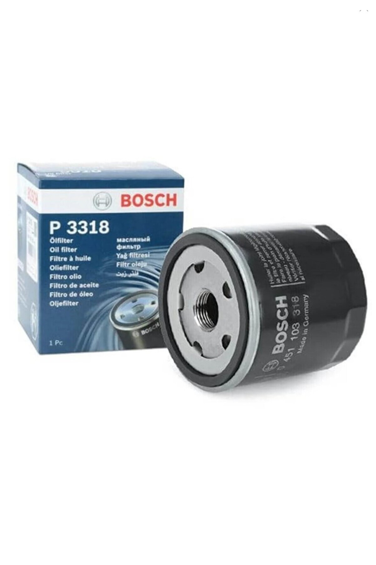Bosch Yağ Filtresi Audi-Seat-Skoda-Vw