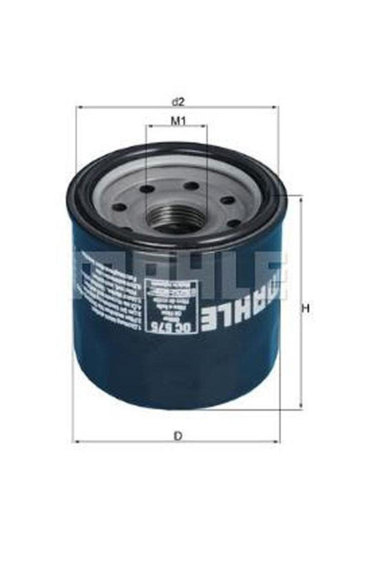 YAĞ FİLTRESİ MAHLE OC-575 Honda - Yamaha - Kalın Diş