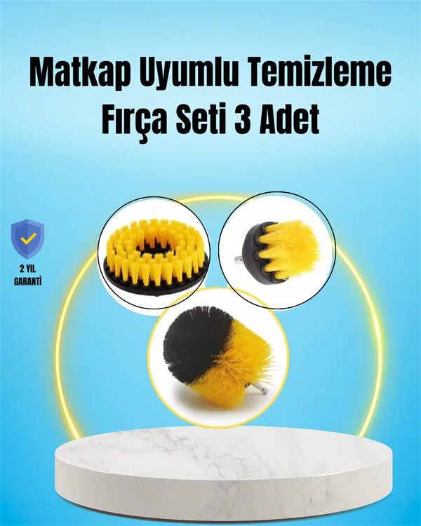 Yağ Kir ve Pas Temizliği İçin Güçlü Naylon Kıllı Temizlik Fırçası