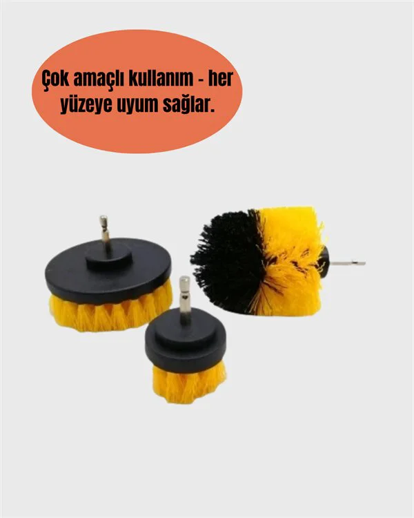 Yağ Kir ve Pas Temizliği İçin Güçlü Naylon Kıllı Temizlik Fırçası
