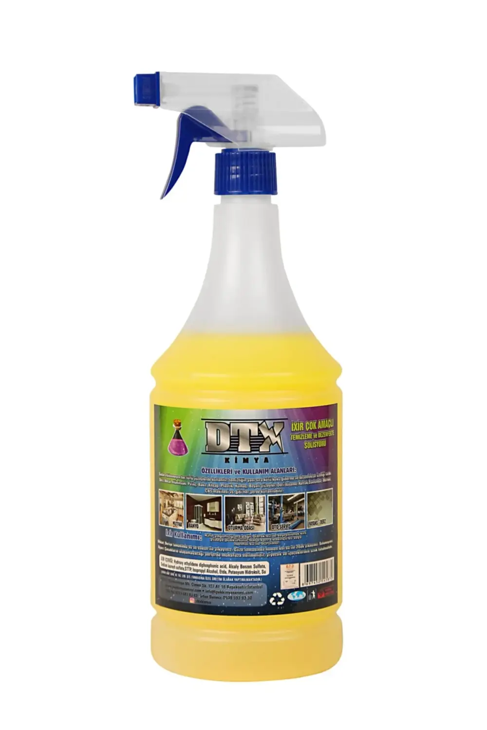 Yağ Sökücü Ve Çok Amaçlı Temizleme Solisyonu 1 Lt