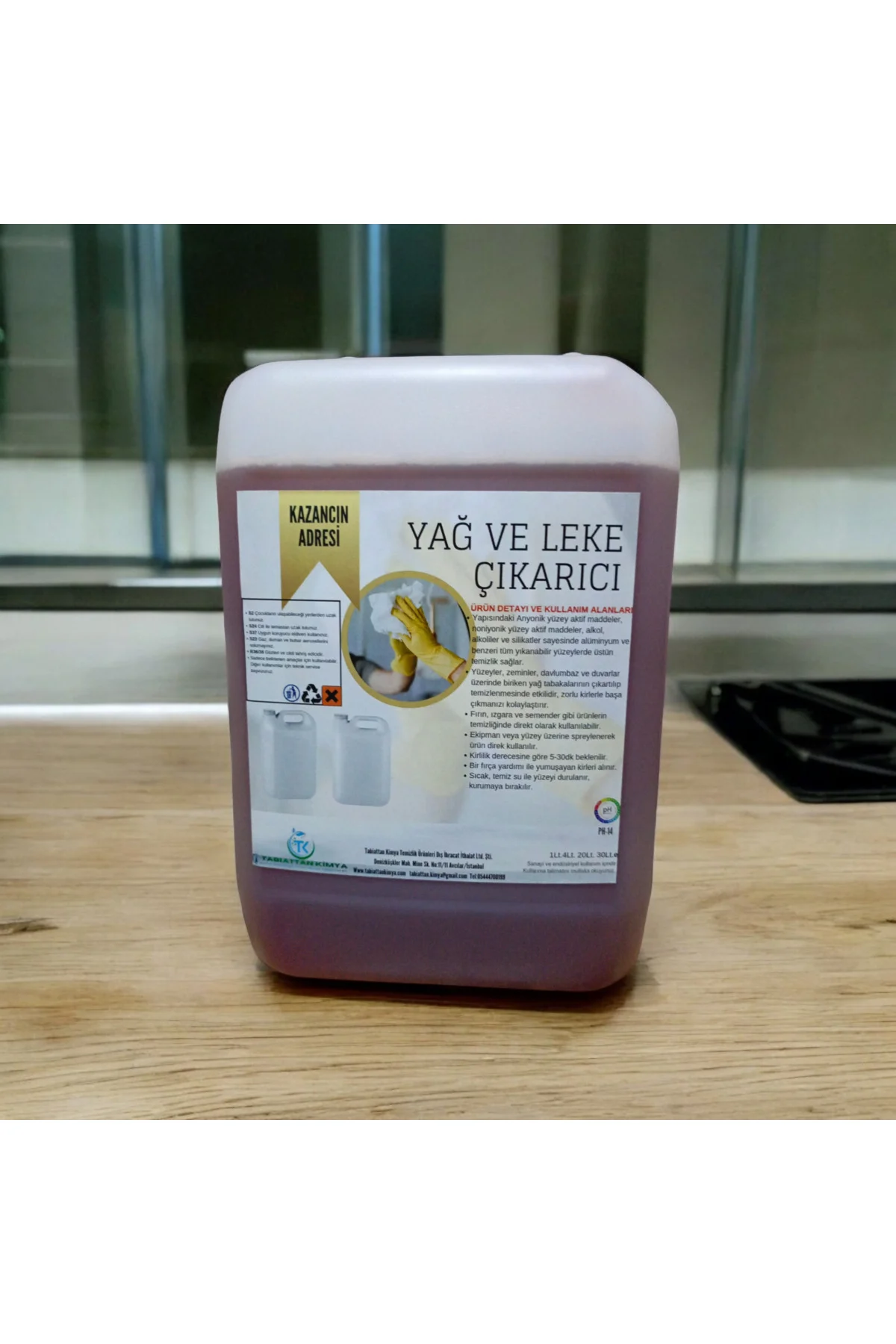 Yağ ve Leke Çıkarıcı 4KG