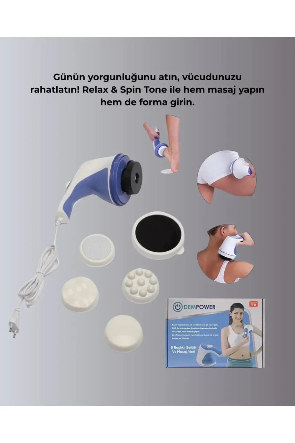 YAĞ YAKICI MASAJ ALETİ