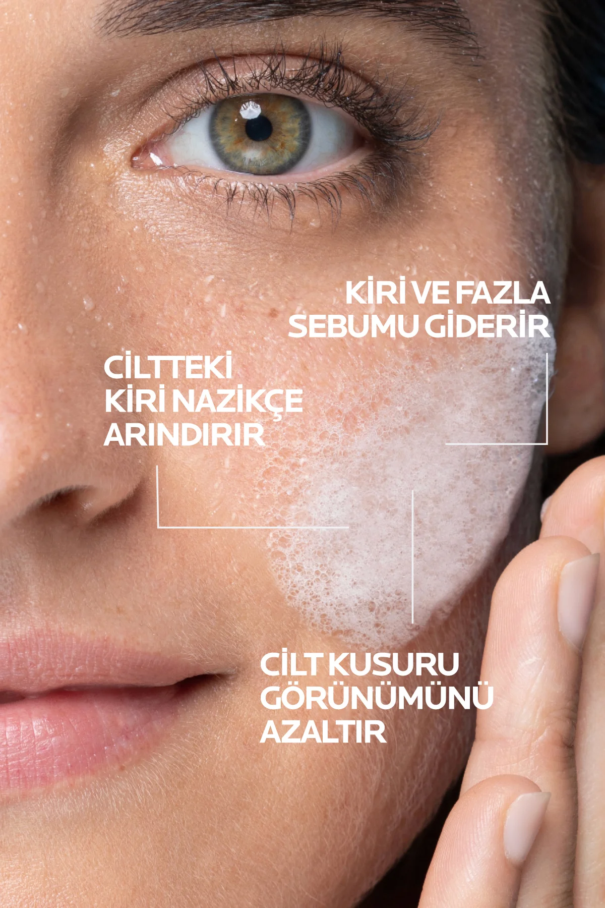 Yağlı Ve Akneye Eğilimli Ciltler için Effaclar Yüz Temizleme Jeli