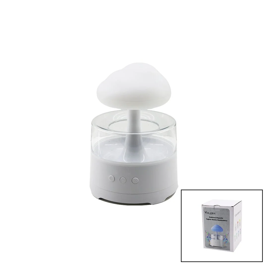 Yağmur Bulutu - Bt Spekaer Hoparlör 300ml Usb Şarjlı - Renkli Ledli Işık - Kumandalı Hava Nemlendirici Buhar Makine - Koku Giderici Bx40 Fiyatı, Yorumları ve Özellikleri