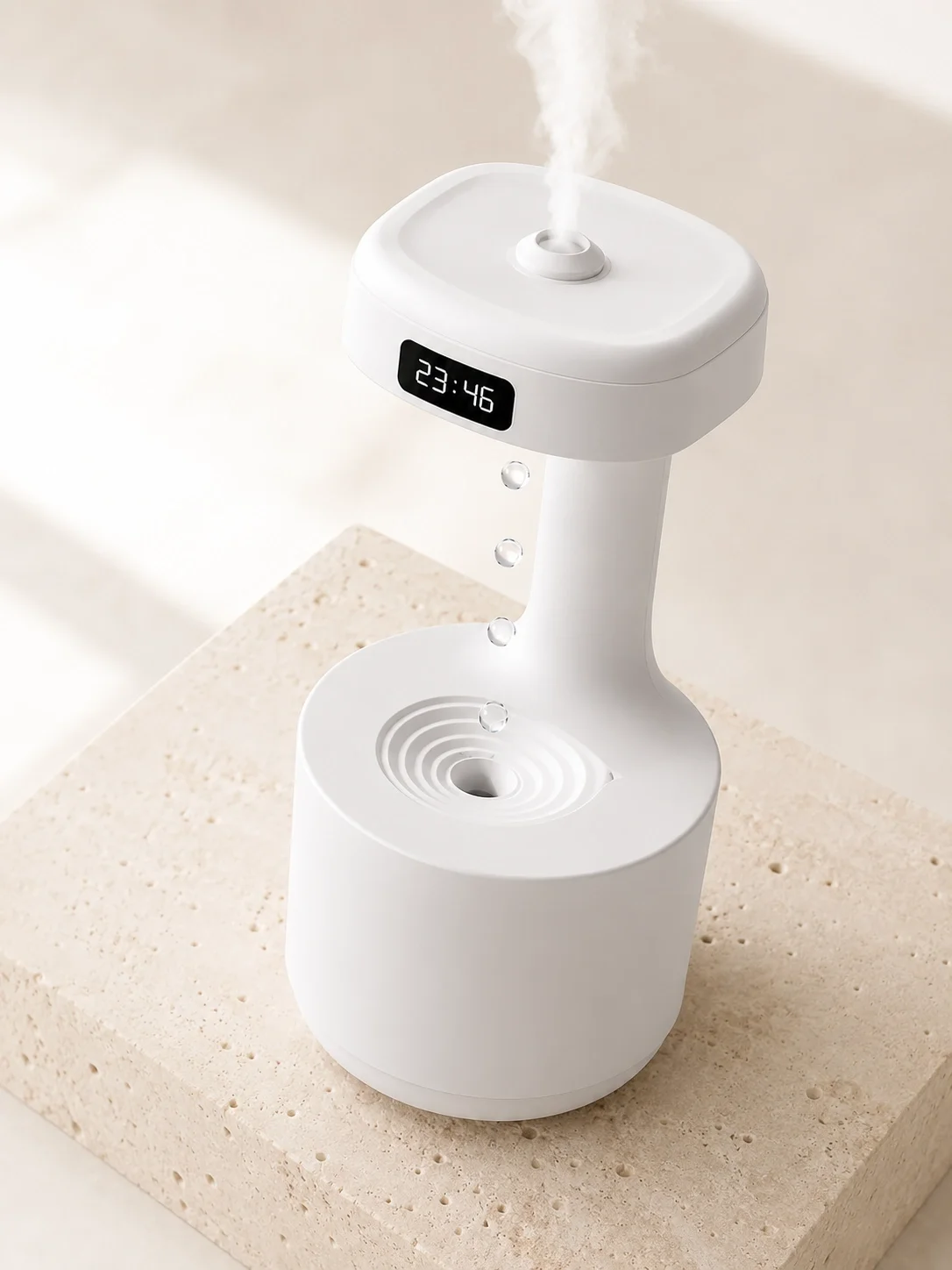 Yağmur Damlası Hava Nemlendirici Ultrasonik Buhar Makinesi 800 ml Aroma Difüzör Yağmur Damlası Hava Nemlendirici Ultrasonik Buhar Makinesi 800 ml Aroma Difüzör