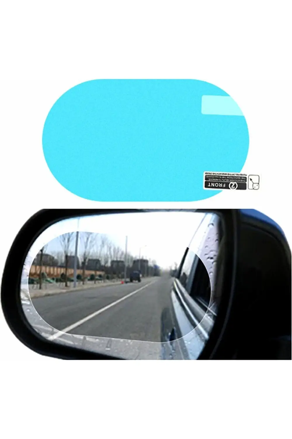 Yağmur Kaydırıcı Oto Buğu Önleyici Araba Dış Ayna Su Tutmaz Film