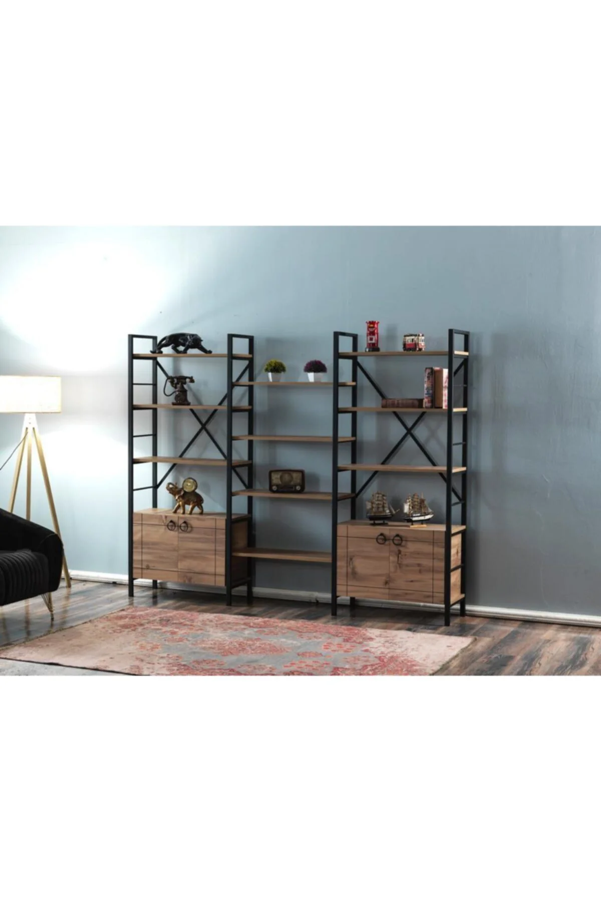 Yağmur Metal Kitaplık & Raf Keçe