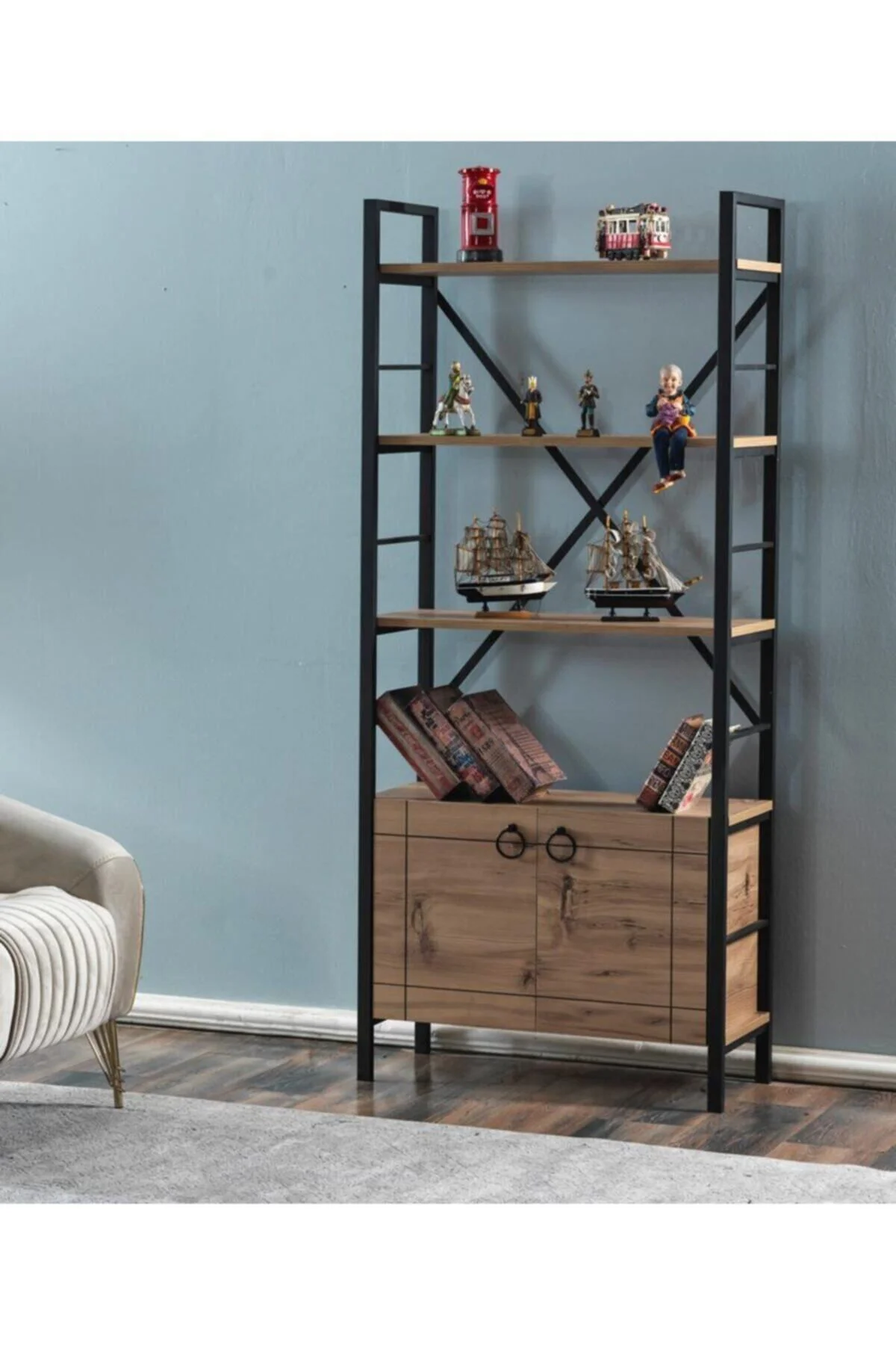 Yağmur Metal Kitaplık Ve Raf